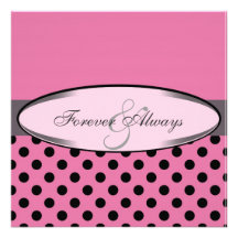Forever & Always Elegant Wedding Invitation