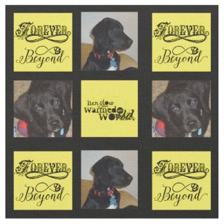 Forever and Beyond Pet Photos Custom Fabric