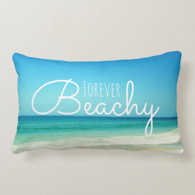 Forever Beachy Blue Pillow
