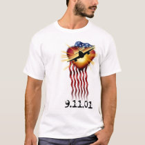 Forever burned in my heart t-shirts