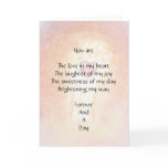 Forever Greeting Card