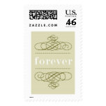 Forever Cream Postage Stamp