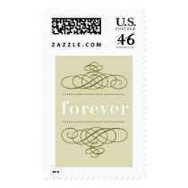 Forever Cream Postage Stamp