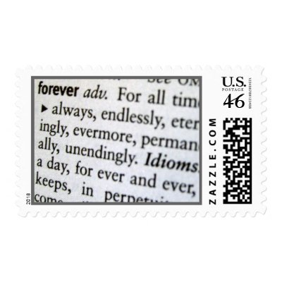 Forever - Definition - Save the Date Stamp