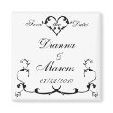 Forever Elegance Save the Date magnets by SweetRascal Forever Elegance Save the Date magnets