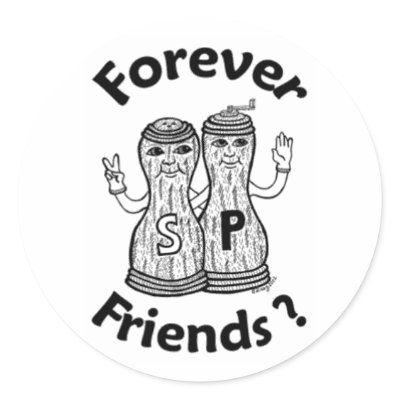 Forever Friends? Stickers by IArtist40