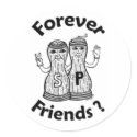 Forever Friends? Stickers by IArtist40 Forever Friends? Stickers