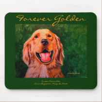 Forever Golden ~ Mouse Pad mousepads