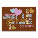 Forever Happiness card