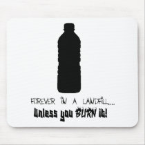Forever in a landfill mousepad by BrandonReese Forever in a landfill mousepad