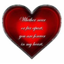 "Forever in my heart" Keychain Photosculpture photo sculptures