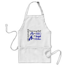 Forever In My Heart Mother Colon Cancer Apron