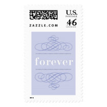 Forever Light Blue Postage Stamps