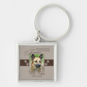 Forever Loved Pet Sympathy Keychains
