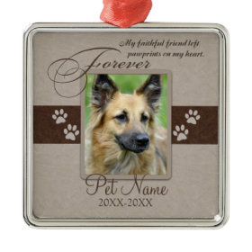 Forever Loved Pet Sympathy Ornaments