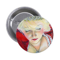 Forever Mine Princess Heart Locket Button buttons