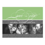 Forever More  SAVE THE DATE Photo Postcard: mint