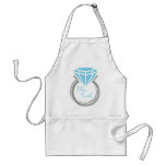 Forever Ring Custom Bride Apron