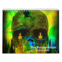 Forever Skulls Goth Fantasy 2013 Calendar