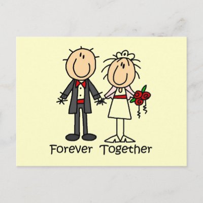 Forever Together T-shirts and Gifts Post Card