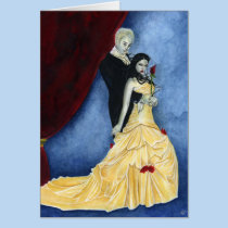 Forever vampire couple Card cards