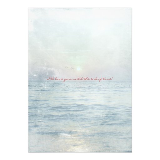 FOREVER - Wedding Movie Poster Style Invitation