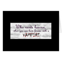 Forever with a Vampire cards by VampOut Forever with a Vampire cards
