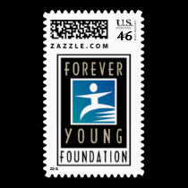 Forever Young Logo postage