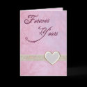 Forever Yours Romance Card by mariannegilliand Forever Yours Romance Card