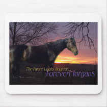 ForeverMorgans Bright Future Morgan Horse Mousepads