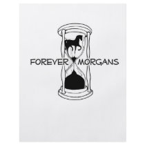 ForeverMorgans Logo Black and White flyers