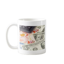 Forex - US and Singapore currency pair Coffee Mugs