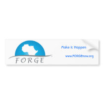 FORGE Standard Bumper Sticker bumper stickers
