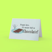 Forget Love Anti-Valentine card