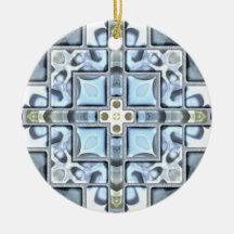 Forget Me Not Blue Ornament