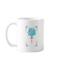 Forget Me Not Bouquet mugs