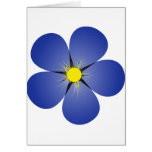 Forget me not card