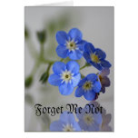 Forget Me Not Card