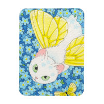 Forget-me-not Cat Fairy Magnet Moussart magnets