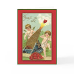 Forget Me Not Cute Vintage Valentine Greeting Card