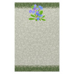 Forget Me Not Floral Stationery
