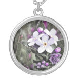 Forget Me Not Flowers Personalized Necklace