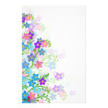 Forget Me Not Garden Flowers Stationery