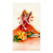 Forget Me Not Gift Tag-See Back business cards