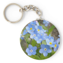 Forget Me Not Keychain