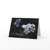 Forget Me Not ~ Sympathy cards