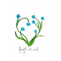 forget me not t-shirts by alicElsa forget me not t-shirts