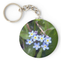 Forget Me Nots 2 Key Chain