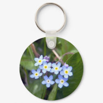 Forget Me Nots 2 Key Chain keychains