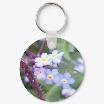Forget Me Nots 3 Key Chain keychains